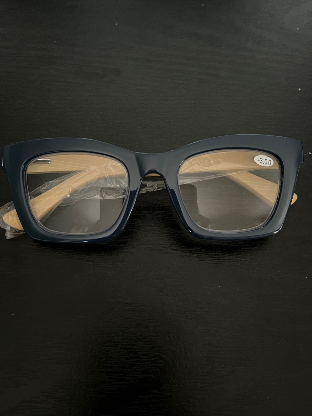 3.00 Diopter Bold Navy Reading Glasses